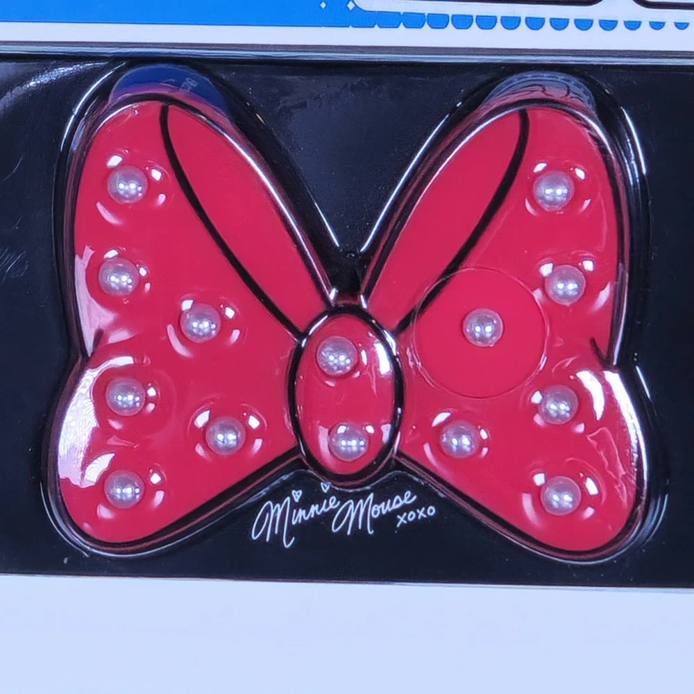 Disney Parks D-Tech Minnie Mouse Bow iPhone 7 6s 6 Plus Case Kickstand Black Red